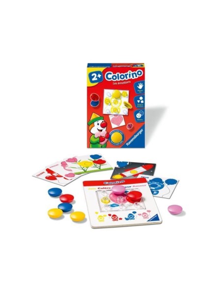 Colorino Les émotions - Jeu éducatif - Apprentissage des couleurs - Activités créatives enfant - Ravensburger - Des 2 ans – RAVENSBURGER () | STORE PRO SHOP 