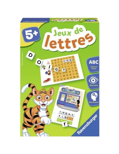Jeux de lettres - Jeu éducatif - Initation a la lecture - Ravensburger - Des 5 ans – RAVENSBURGER (Jeu D'apprentissage) | STORE PRO SHOP 