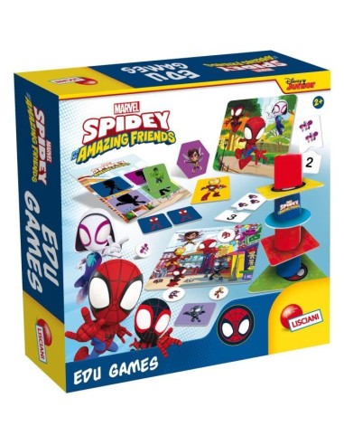 Collection de 10 jeux éducatifs pour les plus petits - Spidey - Edu Games - LISCIANI – LISCIANI GIOCHI (Jeu D'apprentissage) | STORE PRO SHOP 