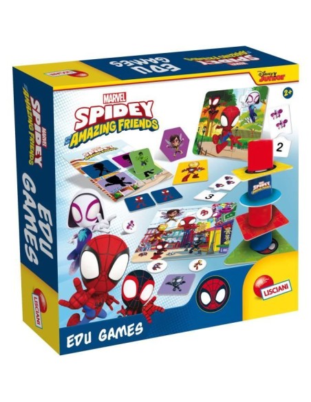 Collection de 10 jeux éducatifs pour les plus petits - Spidey - Edu Games - LISCIANI – LISCIANI GIOCHI (Jeu D'apprentissage) | STORE PRO SHOP 