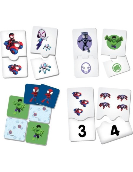 Collection de 10 jeux éducatifs pour les plus petits - Spidey - Edu Games - LISCIANI – LISCIANI GIOCHI (Jeu D'apprentissage) | STORE PRO SHOP 