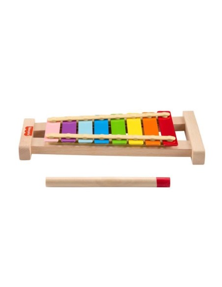 Fisher-Price-Xylophone en bois, instrument de musique avec 2 pieces HXV13 – FISHER PRICE () | STORE PRO SHOP 