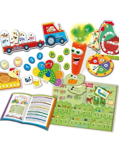 Coffret de jeux éducatif - LISCIANI GIOCHI - Carotina 50 jeux - Rouge - Présence parentale - 3 ans et plus – LISCIANI GIOCHI (Jeu D'apprentissage) | STORE PRO SHOP 