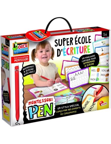 Stylo ergonomique - Montessori Pen Super Ecole d'écriture - LISCIANI – LISCIANI GIOCHI (Jeu D'apprentissage) | STORE PRO SHOP 