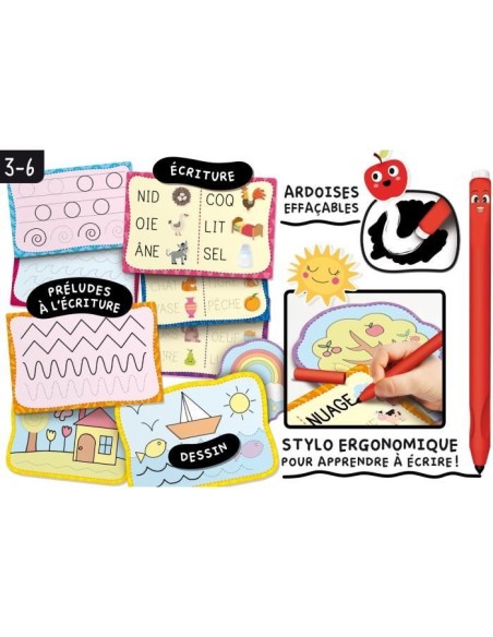 Stylo ergonomique - Montessori Pen Super Ecole d'écriture - LISCIANI – LISCIANI GIOCHI (Jeu D'apprentissage) | STORE PRO SHOP 