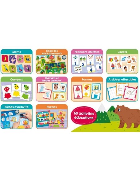 Collection de jeux éducatifs pour tout-petits - LISCIANI - Soixante activités pour le développement – LISCIANI GIOCHI (Jeu D'apprentissage) | STORE PRO SHOP 