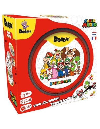 Dobble : Super Mario – ASMODEE (Jeu D'apprentissage) | STORE PRO SHOP 