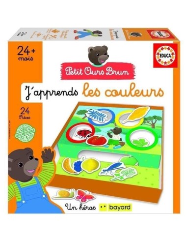 Jeu d'apprentissage - EDUCA - J'Apprends Les Couleurs - Petit ours brun – EDUCA (Jeu D'apprentissage) | STORE PRO SHOP 