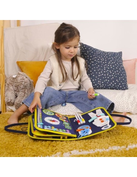 Pochette d'Activitées Espace - Montessori - JADE - Jeu Educatif - Voyage - Sensoriel - Jeu Pour Enfant - Design Français – MGM () | STORE PRO SHOP 