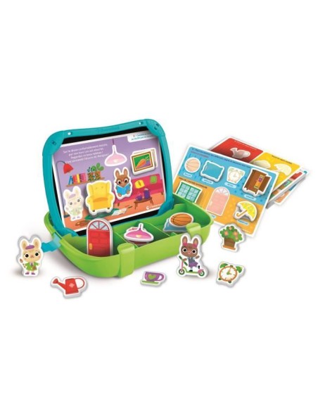 CLEMENTONI - Mallette magnétique - Mots et objets - Apprentissage - Des 2 ans – CLEMENTONI (Jeu D'apprentissage) | STORE PRO SHOP 