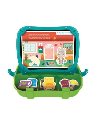 CLEMENTONI - Mallette magnétique - Mots et objets - Apprentissage - Des 2 ans – CLEMENTONI (Jeu D'apprentissage) | STORE PRO SHOP 
