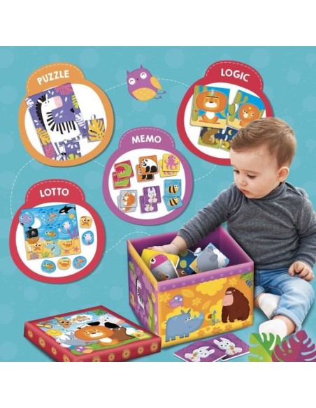 Super Box - CAROTINA BABY - Jeux éducatifs, Format géant – LISCIANI GIOCHI (Jeu D'apprentissage) | STORE PRO SHOP 