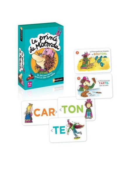 Jeu de cartes Le prince de Motordu – NATHAN (Jeu D'apprentissage) | STORE PRO SHOP 
