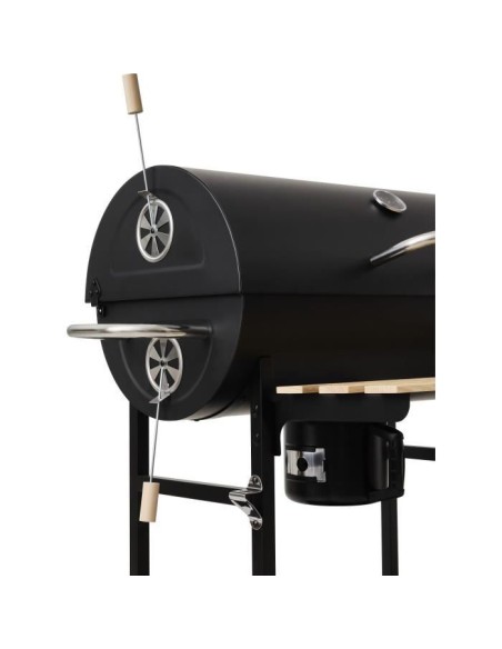 Barbecue a charbon - COOKING BOX - MIKE EVOLUTION - 142 X 57 X 112 cm - Noir – COOKINGBOX (Barbecue) | STORE PRO SHOP 