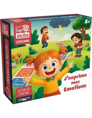 Jeu des émotions - Éducatif - LIFE SKILLS - Des 5 ans – LISCIANIGIOCHI (Jeu D'apprentissage) | STORE PRO SHOP 
