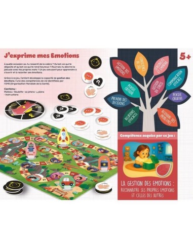 Jeu des émotions - Éducatif - LIFE SKILLS - Des 5 ans – LISCIANIGIOCHI (Jeu D'apprentissage) | STORE PRO SHOP 
