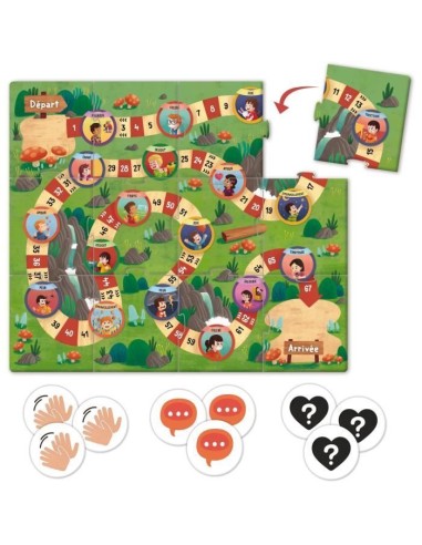 Jeu des émotions - Éducatif - LIFE SKILLS - Des 5 ans – LISCIANIGIOCHI (Jeu D'apprentissage) | STORE PRO SHOP 