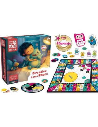 Dire adieu a mes peurs - LIFE SKILLS - Des 5 ans – LISCIANIGIOCHI (Jeu D'apprentissage) | STORE PRO SHOP 