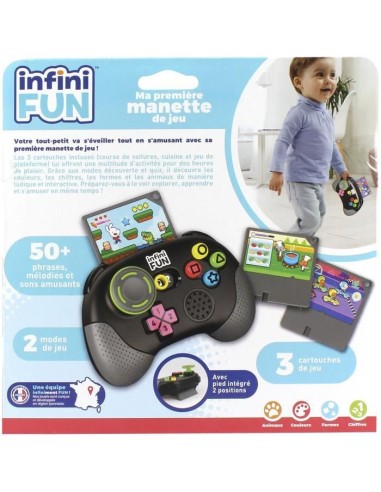 Ma premiere manette de jeux video - INFINI FUN - Des 18 mois – INFINIFUN (Jeu D'apprentissage) | STORE PRO SHOP 