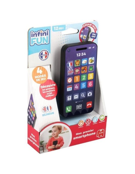 Mon premier Smartphone - INFINI FUN - Des 12 mois – INFINIFUN (Jeu D'apprentissage) | STORE PRO SHOP 