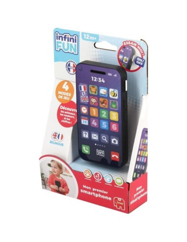 Mon premier Smartphone - INFINI FUN - Des 12 mois – INFINIFUN (Jeu D'apprentissage) | STORE PRO SHOP 