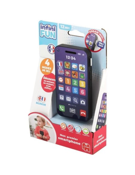 Mon premier Smartphone - INFINI FUN - Des 12 mois – INFINIFUN (Jeu D'apprentissage) | STORE PRO SHOP 