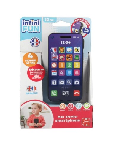 Mon premier Smartphone - INFINI FUN - Des 12 mois – INFINIFUN (Jeu D'apprentissage) | STORE PRO SHOP 