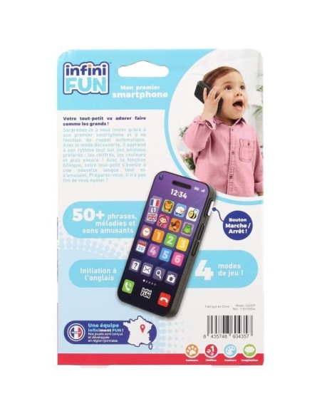 Mon premier Smartphone - INFINI FUN - Des 12 mois – INFINIFUN (Jeu D'apprentissage) | STORE PRO SHOP 