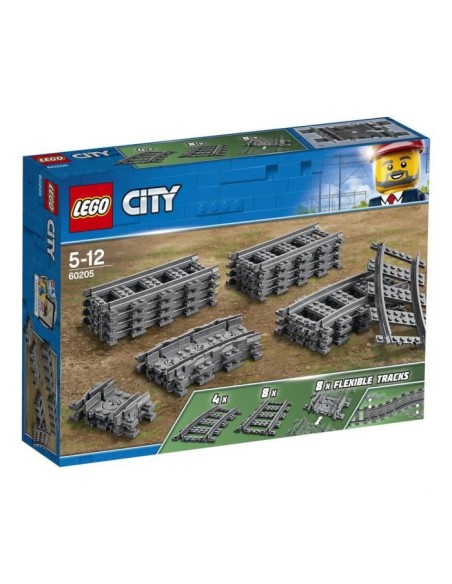LEGO City 60205 Pack de Rails – LEGO (Jeu D'assemblage - Jeu De Construction - Jeu De Manipu) | STORE PRO SHOP 