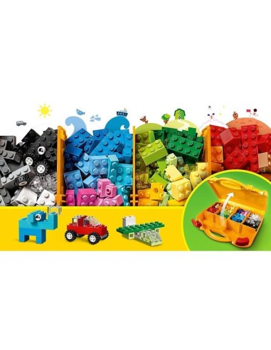 LEGO Classic 10713 La valisette de construction – LEGO (Jeu D'assemblage - Jeu De Construction - Jeu De Manipu) | STORE PRO SHOP 