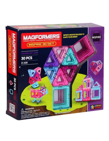 Magformers Inspire, 30dlg. – MAGFORMERS (Jeu D'assemblage - Jeu De Construction - Jeu De Manipu) | STORE PRO SHOP 