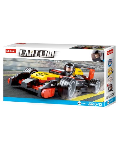 Sluban Car Club - Racing car – SLUBAN (Jeu D'assemblage - Jeu De Construction - Jeu De Manipu) | STORE PRO SHOP 