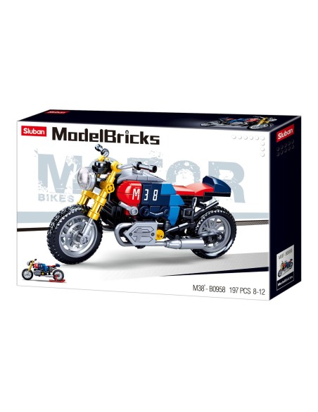 Sluban Racer Motor M38-B0958 – SLUBAN (Jeu D'assemblage - Jeu De Construction - Jeu De Manipu) | STORE PRO SHOP 