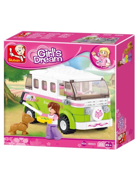 Sluban Camper – SLUBAN (Jeu D'assemblage - Jeu De Construction - Jeu De Manipu) | STORE PRO SHOP 