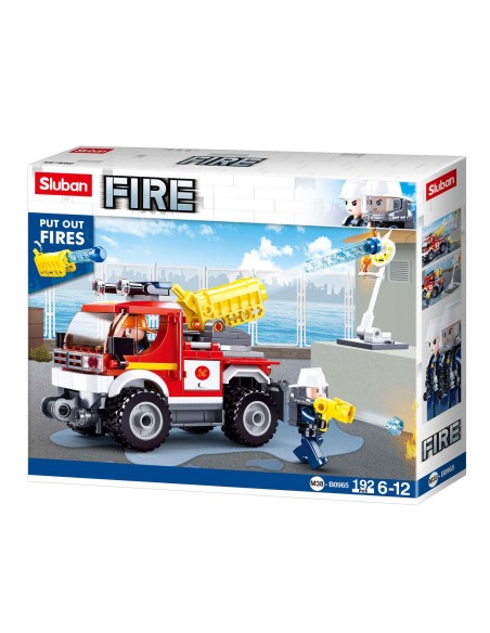 Sluban Off-road Fire Vehicle M38-B0965 – SLUBAN (Jeu D'assemblage - Jeu De Construction - Jeu De Manipu) | STORE PRO SHOP 