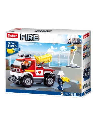 Sluban Off-road Fire Vehicle M38-B0965 – SLUBAN (Jeu D'assemblage - Jeu De Construction - Jeu De Manipu) | STORE PRO SHOP 