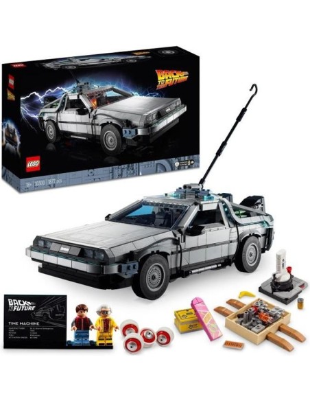 LEGO 10300 La machine a remonter le temps de Retour vers le futur – LEGO (Jeu D'assemblage - Jeu De Construction - Jeu De Manipu) | STORE PRO SHOP 