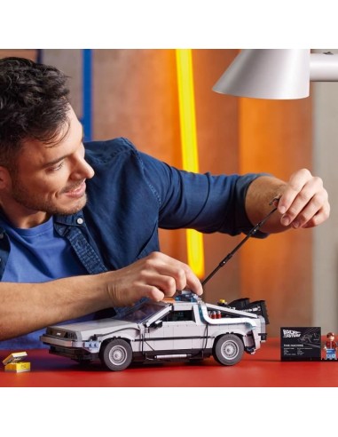 LEGO 10300 La machine a remonter le temps de Retour vers le futur – LEGO (Jeu D'assemblage - Jeu De Construction - Jeu De Manipu) | STORE PRO SHOP 