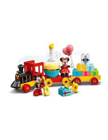 LEGO 10941 DUPLO Disney Le Train d'Anniversaire de Mickey et Minnie Jouet pour Enfant de 2 ans et plus avec Train et Figurines – LEGO () | STORE PRO SHOP 