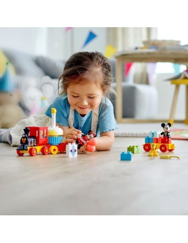 LEGO 10941 DUPLO Disney Le Train d'Anniversaire de Mickey et Minnie Jouet pour Enfant de 2 ans et plus avec Train et Figurines – LEGO () | STORE PRO SHOP 