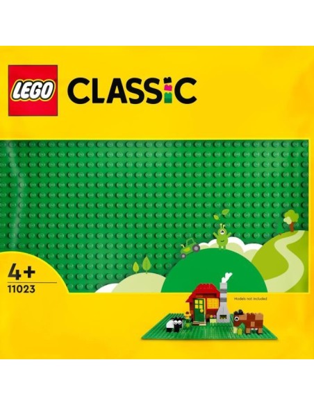 LEGO 11023 Classic La Plaque De Construction Verte 32x32, Socle de Base pour Construction, Assemblage et Exposition – LEGO (Jeu D'assemblage - Jeu De Construction - Jeu De Manipu) | STORE PRO SHOP 
