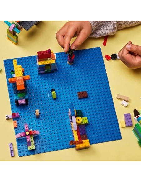 LEGO 11025 Classic La Plaque De Construction Bleue 32x32, Socle de Base pour Construction, Assemblage et Exposition – LEGO (Jeu D'assemblage - Jeu De Construction - Jeu De Manipu) | STORE PRO SHOP 