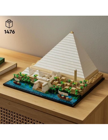 LEGO 21058 Architecture La Grande Pyramide de Gizeh, Loisir Créatif Maquette a Construire, Monument du Monde et Décoration – LEGO (Jeu D'assemblage - Jeu De Construction - Jeu De Manipu) | STORE PRO SHOP 