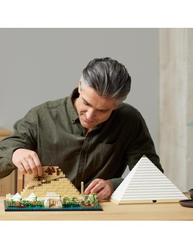 LEGO 21058 Architecture La Grande Pyramide de Gizeh, Loisir Créatif Maquette a Construire, Monument du Monde et Décoration – LEGO (Jeu D'assemblage - Jeu De Construction - Jeu De Manipu) | STORE PRO SHOP 