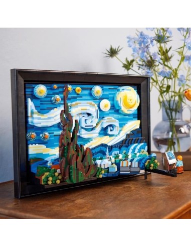 LEGO Ideas 21333 Vincent Van Gogh - La Nuit Étoilée, Reproduction de Tableau sur Toile – LEGO (Jeu D'assemblage - Jeu De Construction - Jeu De Manipu) | STORE PRO SHOP 