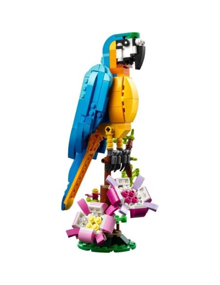LEGO Creator 3-en-1 31136 Le Perroquet Exotique, Figurines Animaux de la Jungle, avec Grenouille et Poisson – LEGO (Jeu D'assemblage - Jeu De Construction - Jeu De Manipu) | STORE PRO SHOP 