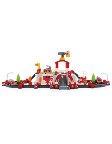 ECOIFFIER Abrick 1349 - Baril circuit pompiers - 18 mois - Au feu les pompiers – ECOIFFIER (Jeu D'assemblage - Jeu De Construction - Jeu De Manipu) | STORE PRO SHOP 