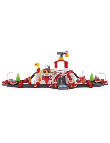 ECOIFFIER Abrick 1349 - Baril circuit pompiers - 18 mois - Au feu les pompiers – ECOIFFIER (Jeu D'assemblage - Jeu De Construction - Jeu De Manipu) | STORE PRO SHOP 