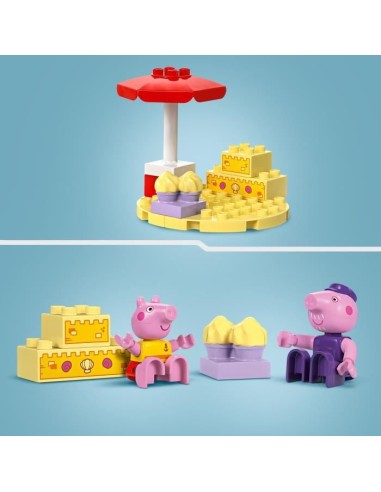 LEGO DUPLO 10432 Le Voyage en Bateau de Peppa Pig - Set de Jeu de Bain pour Tout-petits – LEGO (Jeu D'assemblage - Jeu De Construction - Jeu De Manipu) | STORE PRO SHOP 