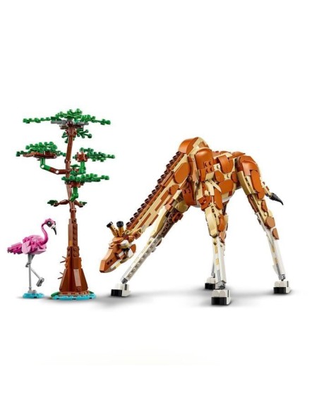 LEGO 31150 Creator 3en1 Les Animaux Sauvages du Safari, Jouet avec Figurines d'Animaux, Girafe, Gazelles et Lion – LEGO (Jeu D'assemblage - Jeu De Construction - Jeu De Manipu) | STORE PRO SHOP 